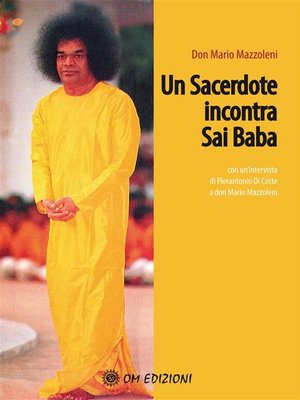 cover image of un sacerdore incontra Sai Baba